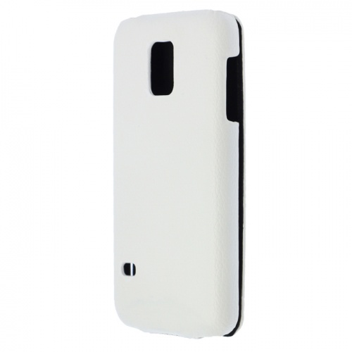 Чехол-раскладной для Samsung G800 Galaxy S5 mini Aksberry белый фото 2