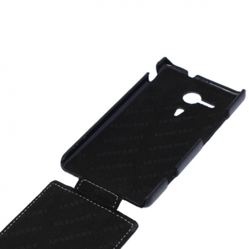 Чехол-раскладной для Sony Xperia SP C5303 Aksberry черный фото 3