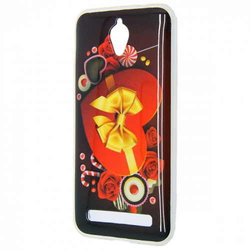 Чехол-накладка для Asus ZenFone C ZC451CG Slip TPU Gift of Love