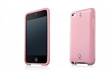 Чехол-накладка для iPod Touch 4 Capdase PMIPT4-51PP светло-розовый