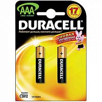 Элемент питания Duracell AAA LR03 BL12