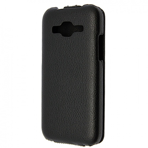 Чехол-раскладной для Samsung G360 Galaxy Core Prime Aksberry черный фото 2