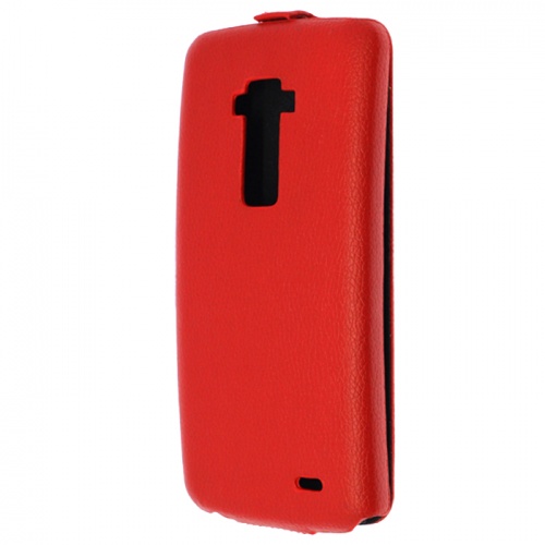 Чехол-раскладной для LG Optimus G Flex F340 Aksberry красный фото 2