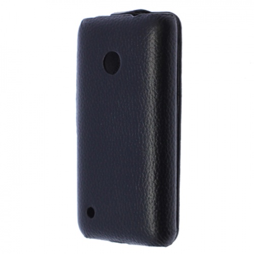 Чехол-раскладной для Nokia Lumia 530 Melkco черный фото 2