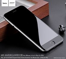 Защитное стекло для iPhone 6/6S Plus Hoco Chost Series 3D 9H 0.25mm матовое