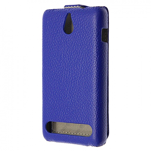 Чехол-раскладной для Sony Xperia E1 Sipo синий фото 2