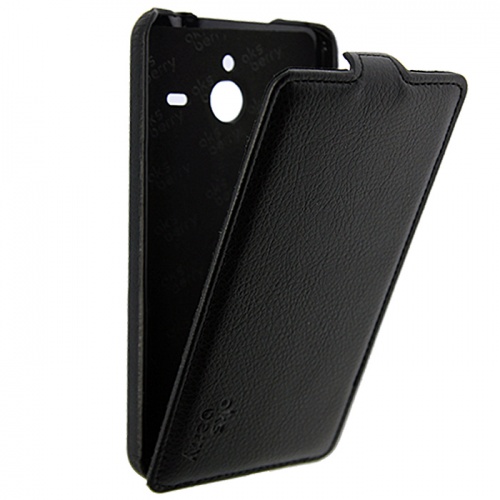 Чехол-раскладной для Microsoft Lumia 640 XL Aksberry черный