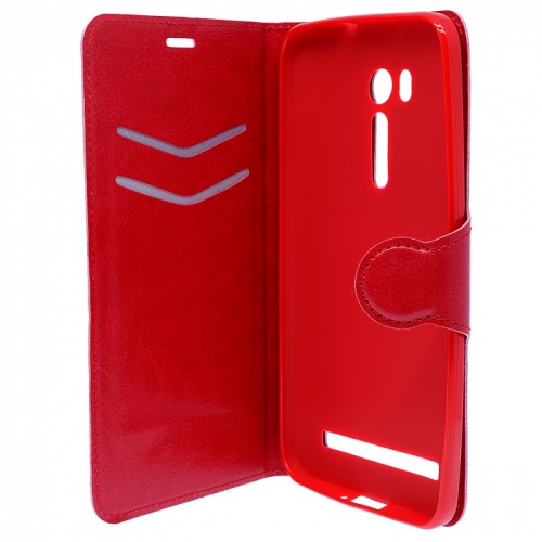 Чехол-книга для Asus ZenFone Go ZB551KL Red Line Book Type красный