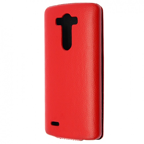 Чехол-раскладной для LG Optimus G3 Aksberry красный фото 3