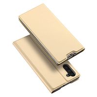 Чехол-книга для Samsung Note 10 Dux Ducis Skin Book case золотая