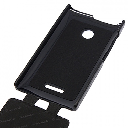 Чехол-раскладной для Microsoft Lumia 532 Armor Full черный фото 2