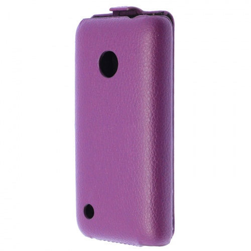 Чехол-раскладной для Nokia Lumia 530 Aksberry фиолетовый фото 2