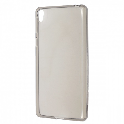 Чехол-накладка для Sony Xperia E5 iBox Crystal серый