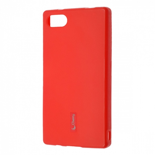 Чехол-накладка для Sony Xperia Z5 Compact Cherry красный