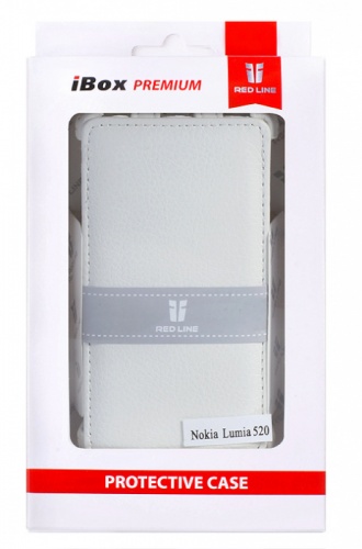 Чехол-раскладной для Nokia Lumia 520 iBox белый фото 2