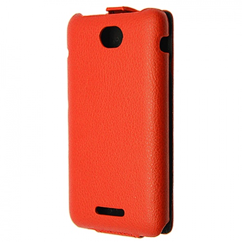 Чехол-раскладной для Sony Xperia E4 Aksberry красный фото 2