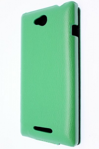 Чехол-раскладной для Sony Xperia C Aksberry зеленый фото 4