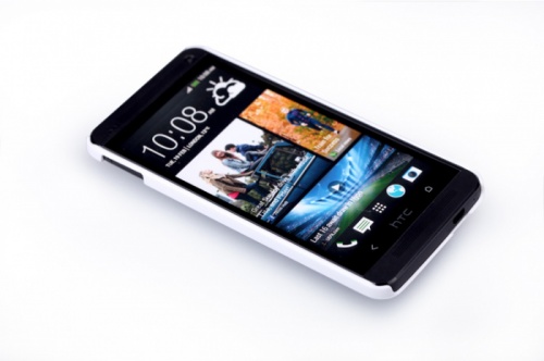 Чехол-накладка для HTC One M7 Rock Naked Shell белый фото 2