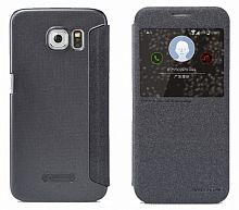 Чехол-книга для Samsung Galaxy S6 Nillkin Sparkle Leather Case черный