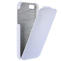 Чехол-раскладной для iPhone 5/5S SGP Argos SGP09599 кожаный белый 