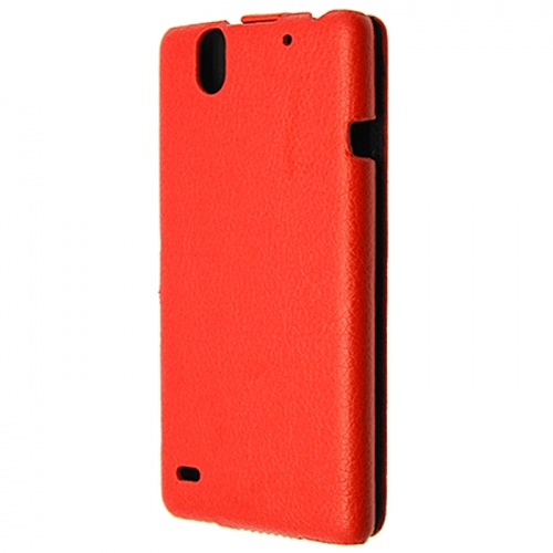 Чехол-раскладной для Sony Xperia C4 Aksberry красный фото 2