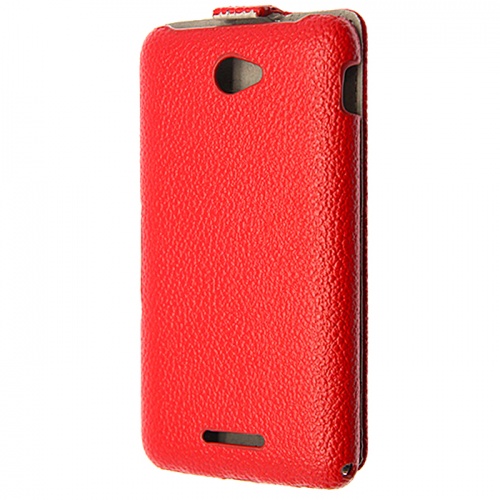 Чехол-раскладной для Sony Xperia E4 Sipo красный фото 3