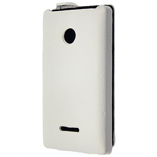 Чехол-раскладной для Microsoft Lumia 430 Aksberry белый фото 2