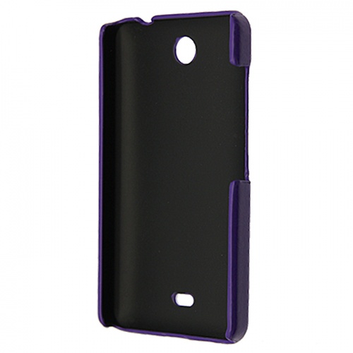 Чехол-накладка для Microsoft Lumia 430 Aksberry фиолетовый фото 2