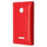 Чехол-накладка для Microsoft Lumia 532 Aksberry красный