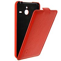 Чехол-раскладной для Microsoft Lumia 640 XL Aksberry красный