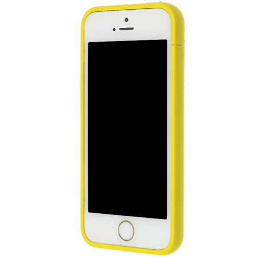 Бампер для iPhone 5/5S SGP Linear X желтый
