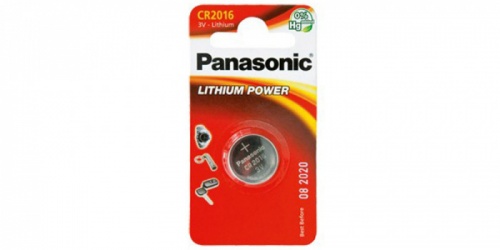 Элемент питания Panasonic CR2016 Power Cells B1																						