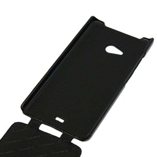 Чехол-раскладной для Microsoft Lumia 540 Armor черный фото 2