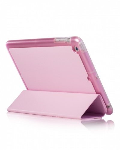 Чехол-книга для iPad Mini 2/3 Hoco Flash розовый фото 2