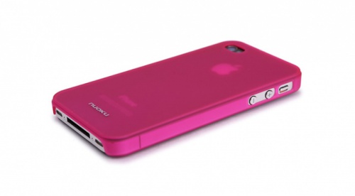 Чехол-накладка для iPhone 4/4S Nuoku FRESHIP4PNK розовый фото 4