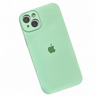 Чехол-накладка для iPhone 15 Pro Silicone Case светло-зеленый