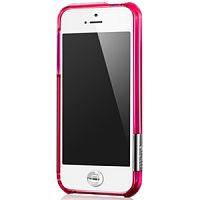 Бампер для iPhone 5/5S More Color Gem розовый