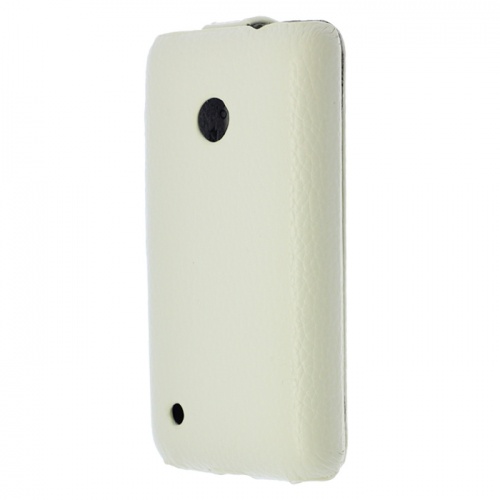 Чехол-раскладной для Nokia Lumia 530 Melkco белый фото 3