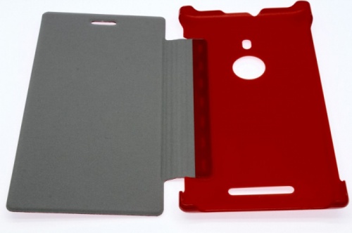 Чехол-книга для Nokia Lumia 925 Armor Book Cover красный фото 2