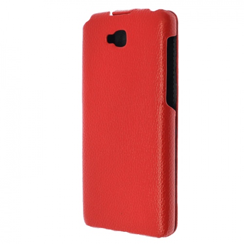 Чехол-раскладной для LG Optimus G Pro Lite D686 Melkco красный фото 2