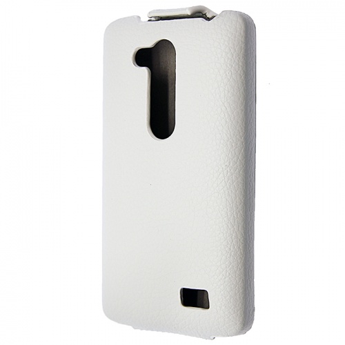 Чехол-раскладной для LG Optimus L Fino D295 Art Case белый фото 3