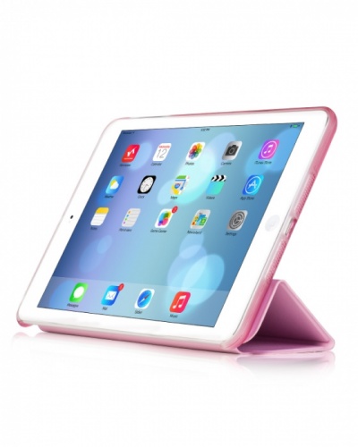 Чехол-книга для iPad Mini 2/3 Hoco Flash розовый фото 3