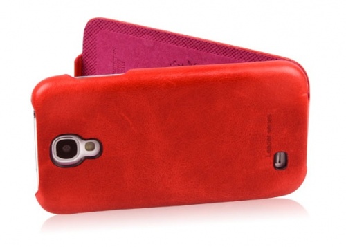 Чехол-раскладной для Samsung i9500 Galaxy S4 Borofone General красный фото 3