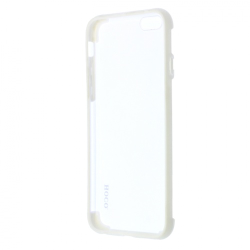 Чехол-накладка для iPhone 6/6S Hoco Steel Double-Color PC + TPU Case белый фото 2