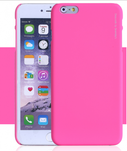 Чехол-накладка для iPhone 6/6S Plus Pipilu Metallic розовый