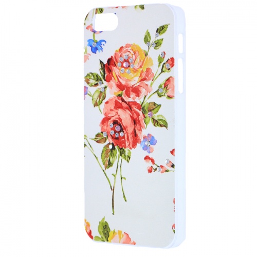 Чехол-накладка для iPhone 5/5S Vick Цветы 41