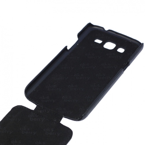 Чехол-раскладной для Samsung G7102 Galaxy Grand 2 Aksberry черный фото 3