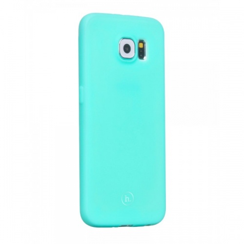 Чехол-накладка для Samsung Galaxy S6 Hoco Juice Series TPU Case синий