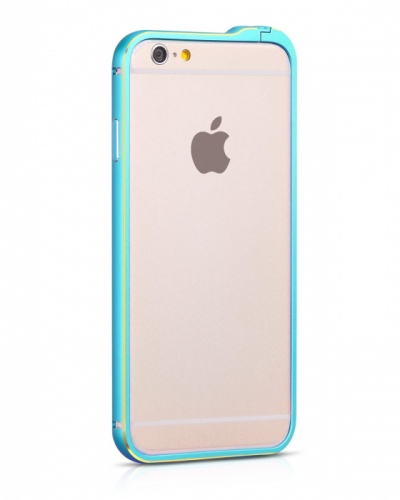 Бампер для iPhone 6/6S Hoco Fedora Metal синий