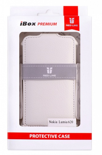 Чехол-раскладной для Nokia Lumia 620 iBox белый фото 3